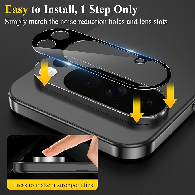 4 Pack Camera Lens Screen Protector Compatible