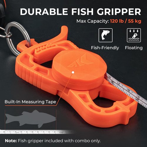 KastKing Weighmaster Fishing Scale - High-Precision Digital Display, 120 lb Capacity, Waterproof