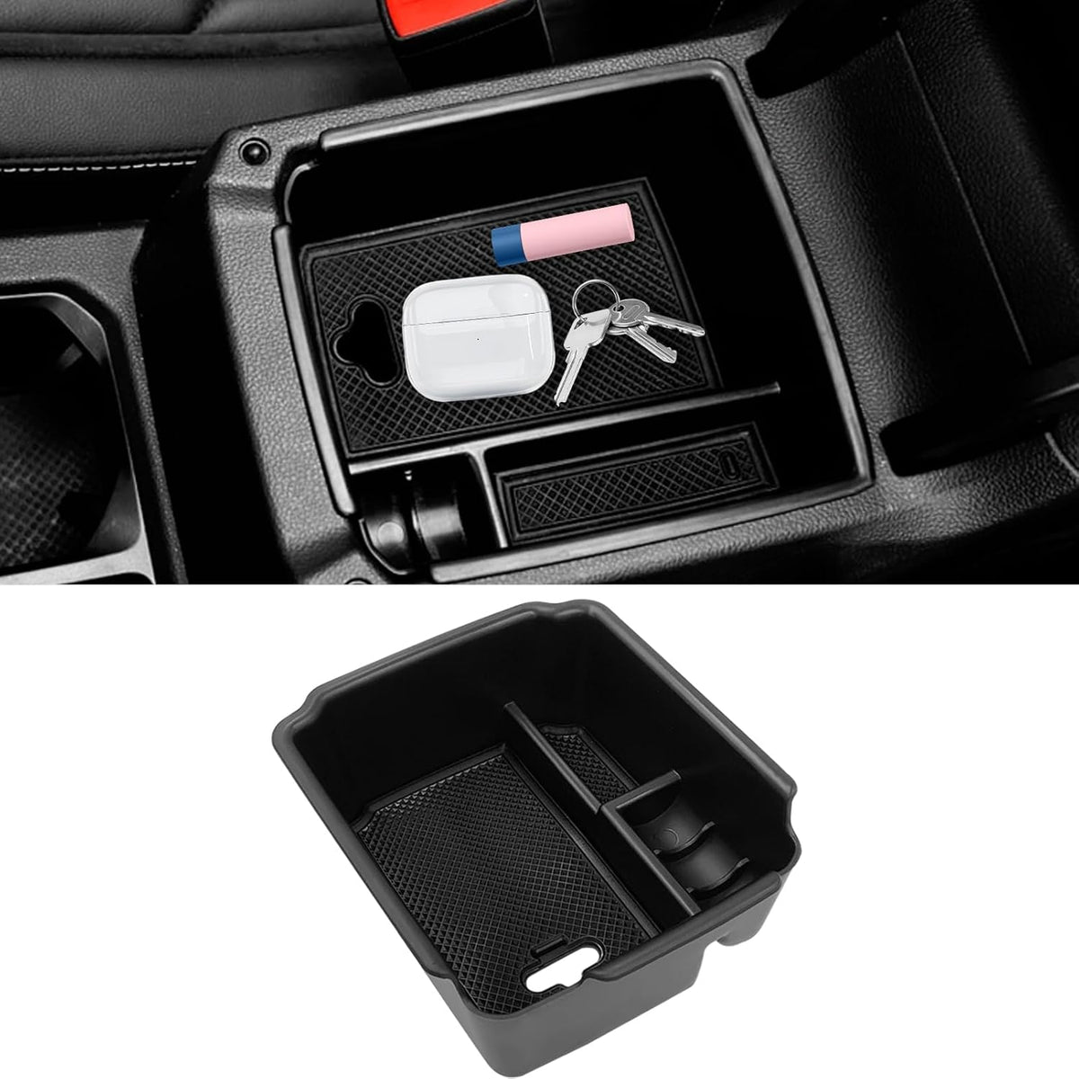 TTCR-II Center Console Organizer Tiguan 2018-2024