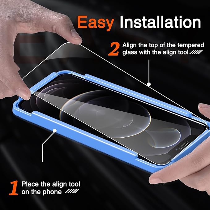 Milomdoi 3 Pack Screen Protector