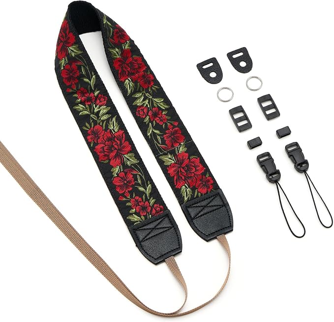 ZOOEASS Camera Strap for DSLP and Mirrorless Digital Camera, Neck Strap