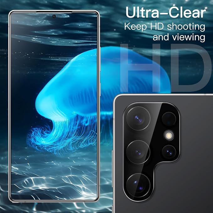 JETech Screen Protector for Samsung Galaxy S25 Ultra 5G