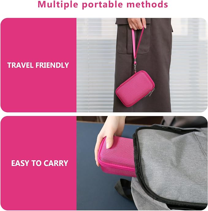 Hard Travel Case for Sony ZV-1F / ZV-1 / ZV-1 II Digital Camera, Vlogger Camera