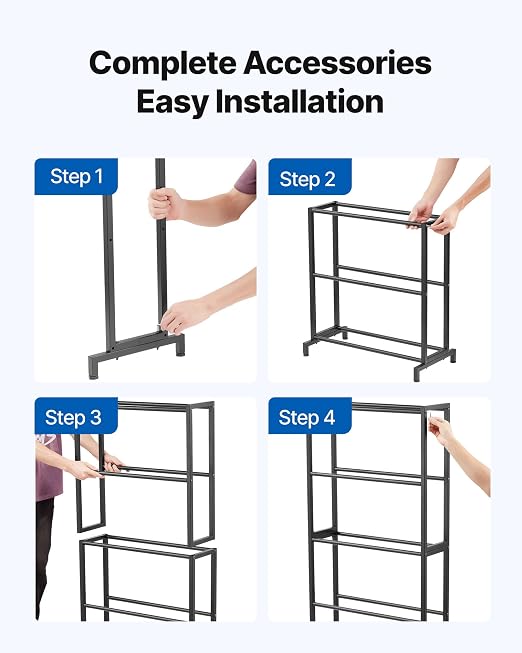 VEVOR 3D Printer Filament Storage Rack, 5 Tier Heavy Duty Storage Shelves