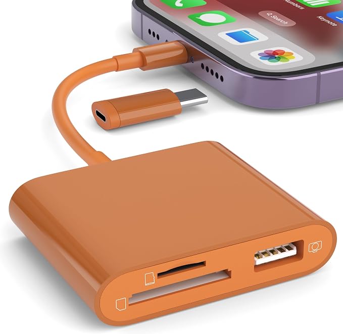 SD Card Reader for iPhone, Memory Card Reader