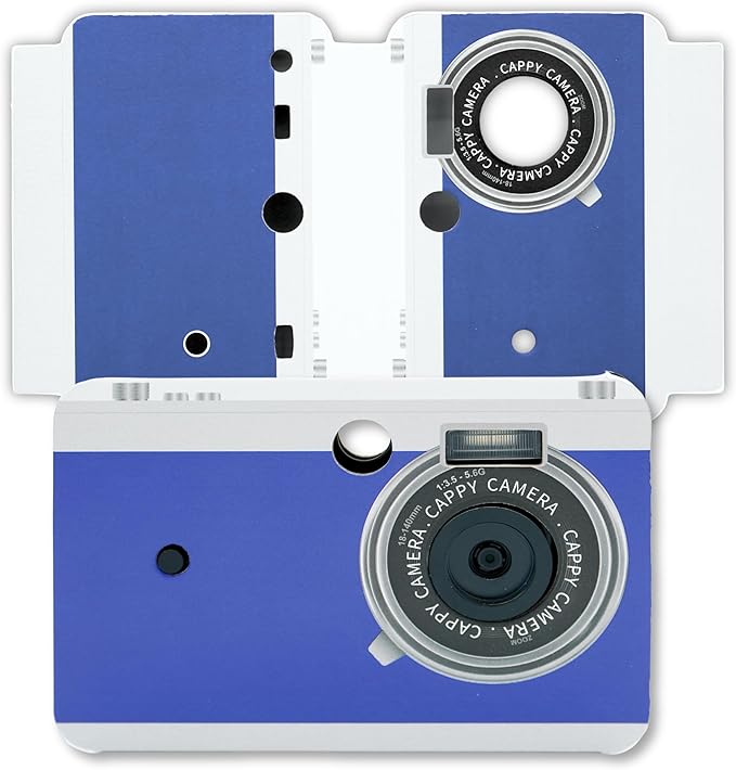 Interchangeable Replacement Case – Nostalgic Blue Retro Aesthetic Snap-On Cover