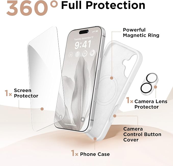 GolbinBox Magnetic for iPhone 17 Case, Compatible