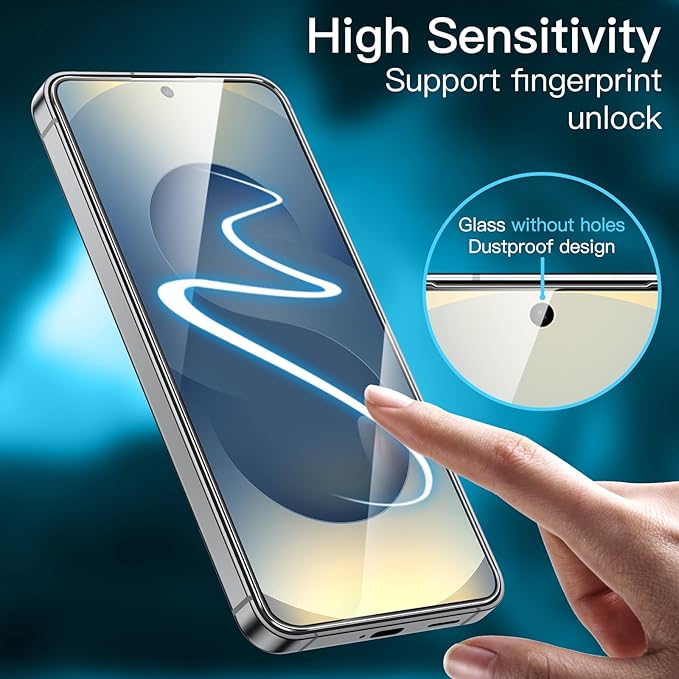 JETech Screen Protector for Samsung Galaxy S25 5G