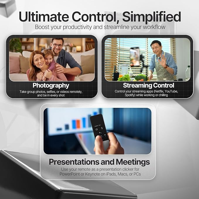 TNP Bluetooth Remote Control for iPad iPhone