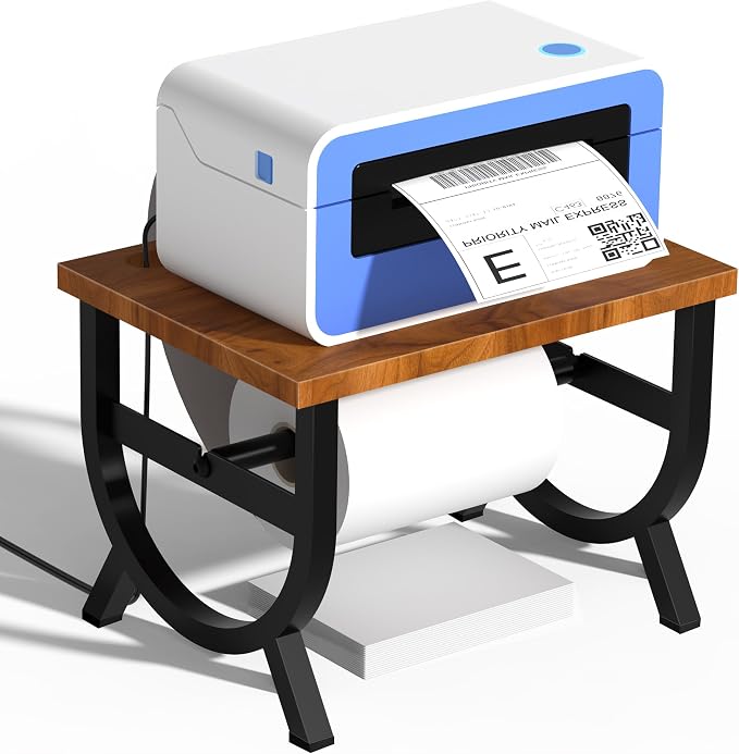 Label Holder for Rolls and Fan-Fold Labels, Thermal Label Holder, Shipping