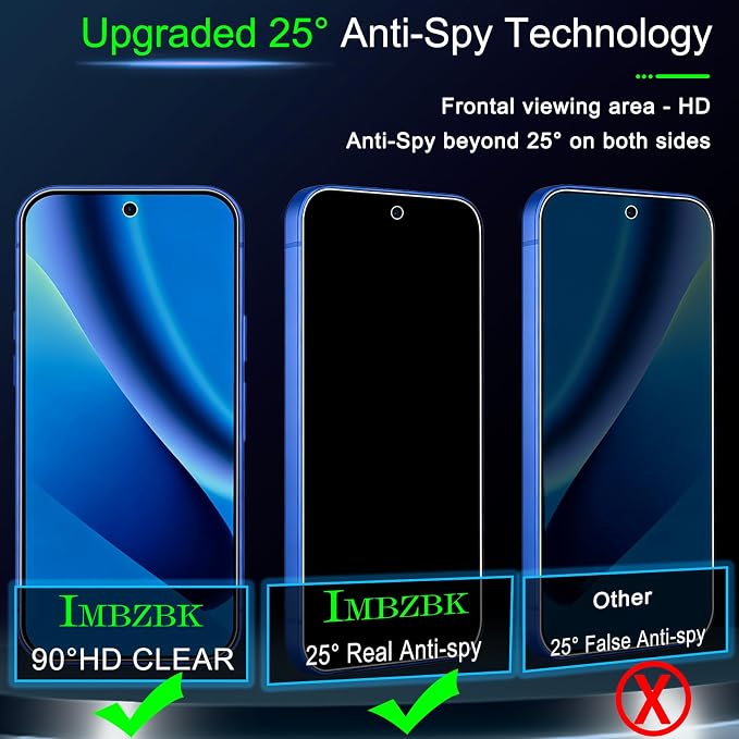 IMBZBK Privacy Screen Protector