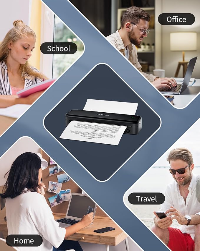 Phomemo M834 Portable Printer Wireless