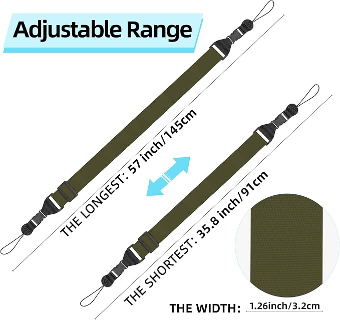 Adjustable Shoulder Strap:Comfortable iPad Strap Nylon Neck Lanyard
