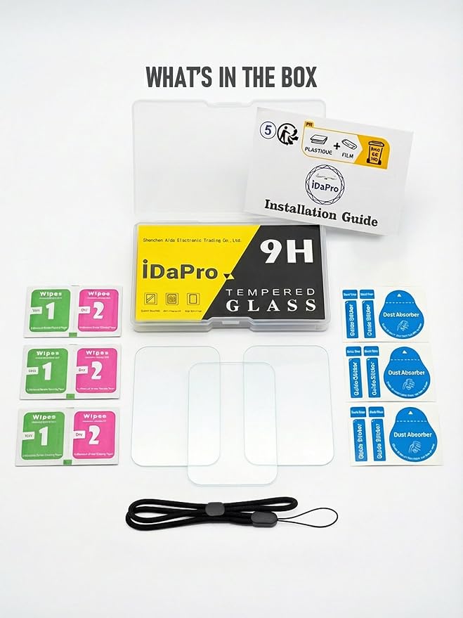 iDaPro Screen Protector for Fujifilm Instax Mini EVO Instant Film Camera + Hand