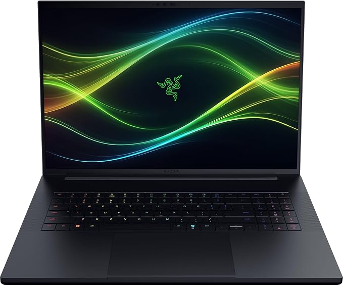Razer Blade 18 (2026) Gaming Laptop, RTX 5080, 32GB DDR5, 1TB, Black | Intel Ultra 9 290HX, 18" UHD+ 240Hz / FHD+ 440Hz Dual Mode Display, Wi-Fi 7, TB5, Upgradeable Memory, Windows 11