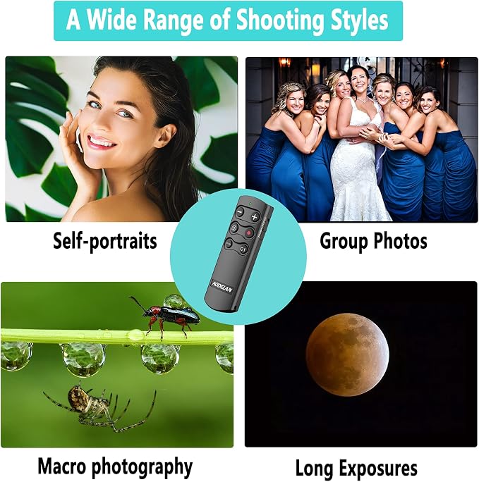 AODELAN for Sony Remote Shutter Release ZV-1, A7 III, RX100 VII, A7R III
