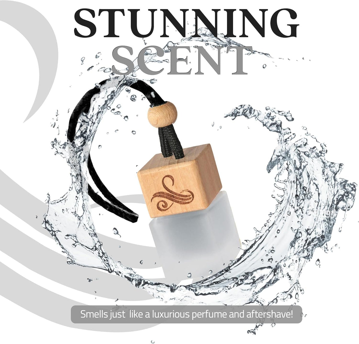 Inviktus Car Air Freshener for Men | Long Lasting Car Cologne | Automotive Scent Perfume | Vent Clip Auto Air Freshener | Odor Eliminator Technology | Car Scents by Perfa