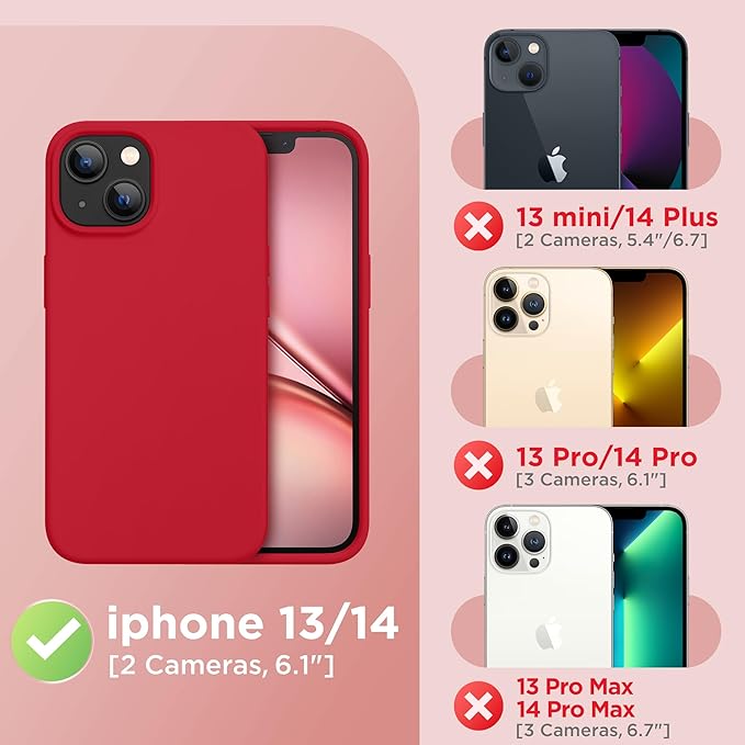 GolbinBox Magnetic for iPhone 13 Case & iPhone 14 Case, Compatible