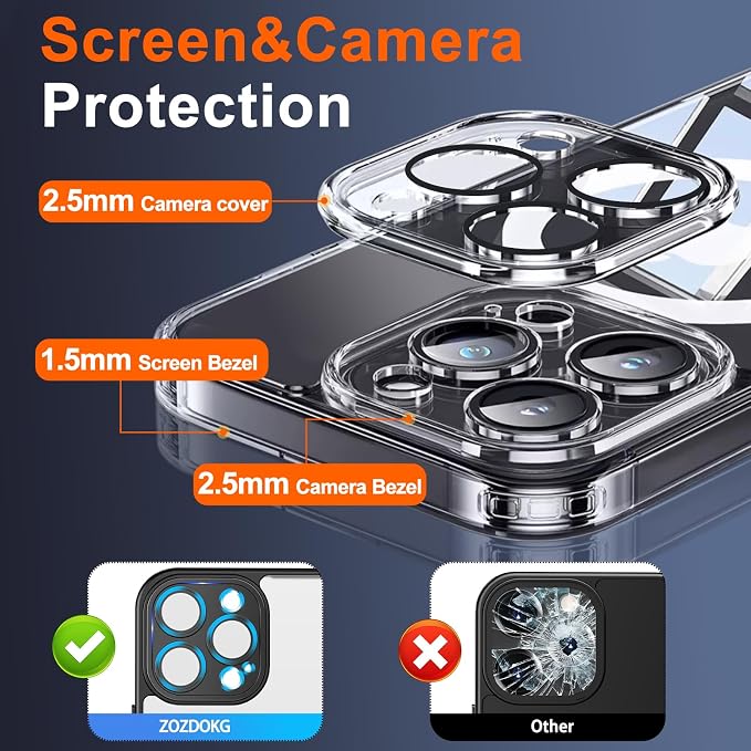 for iPhone 16 Pro Case Clear