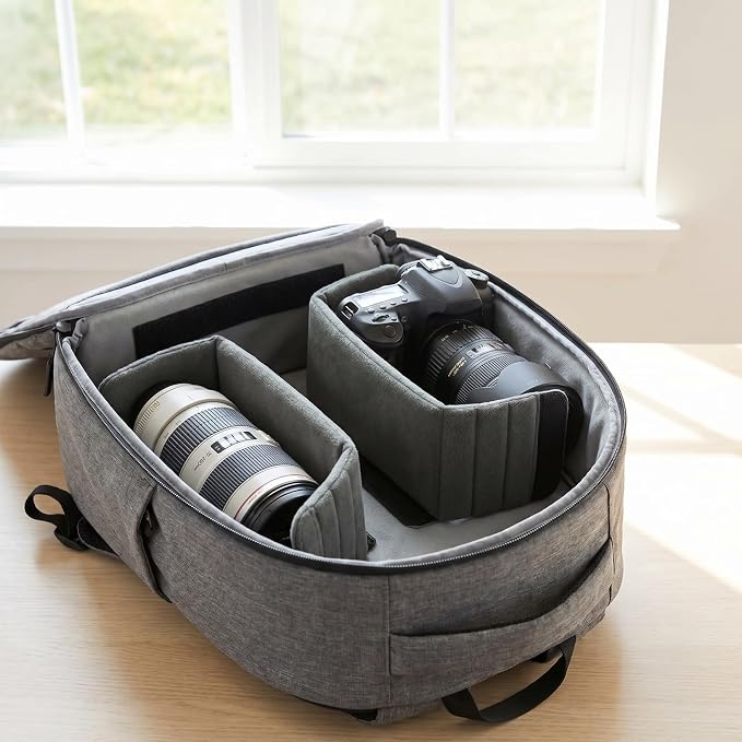 Camera Bag Divider 2Pcs Adjustable Insert Partitions