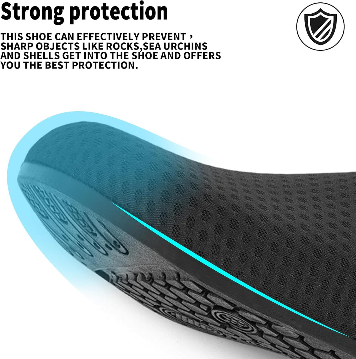 Racqua Water Shoes - Lightweight Aqua Socks for Men & Women | Quick-Drying & Comfortable