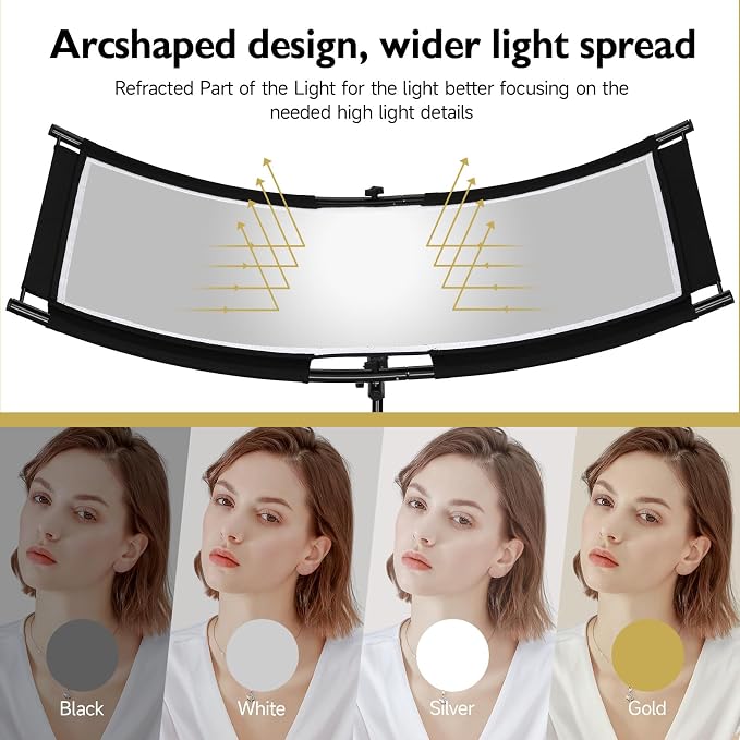 Clamshell Light Reflector/Diffuser