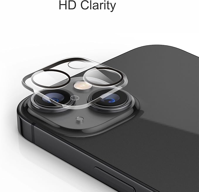 Ailun 3 Pack Screen Protector for iPhone 15 Plus + 3 Pack Camera Lens Protector