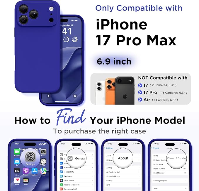 GolbinBox Magnetic for iPhone 17 Pro Max Case, Compatible