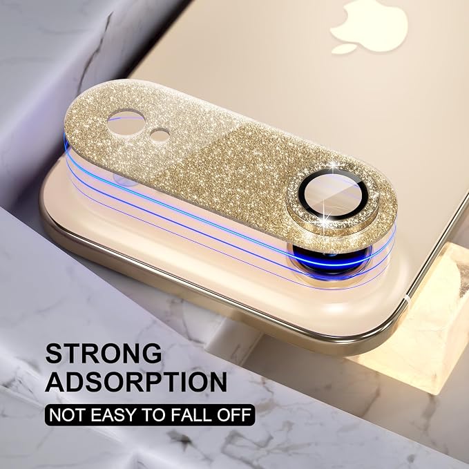 Choiche Compatible for iPhone 17 Air Camera Lens Protector, Bling Camera Cover