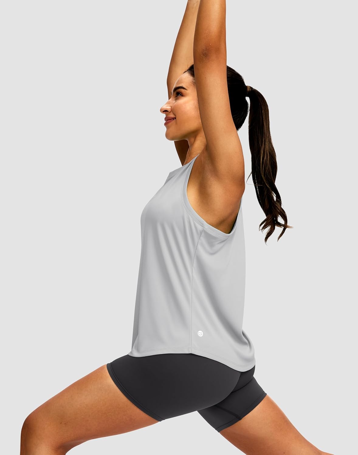 Skiennix Women's Workout Tops - Racerback Athletic Tank for Yoga & Running | Sleeveless Loose Fit