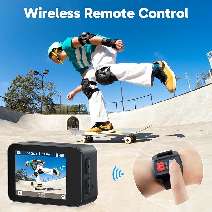 AKASO V50X Native 4K30fps WiFi Action Camera