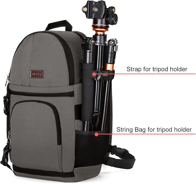 MOSISO Camera Sling Bag, DSLR/SLR/Mirrorless Camera Case Shockproof Photography
