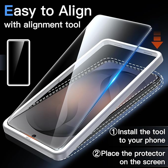JETech Screen Protector for Samsung Galaxy S26 Plus