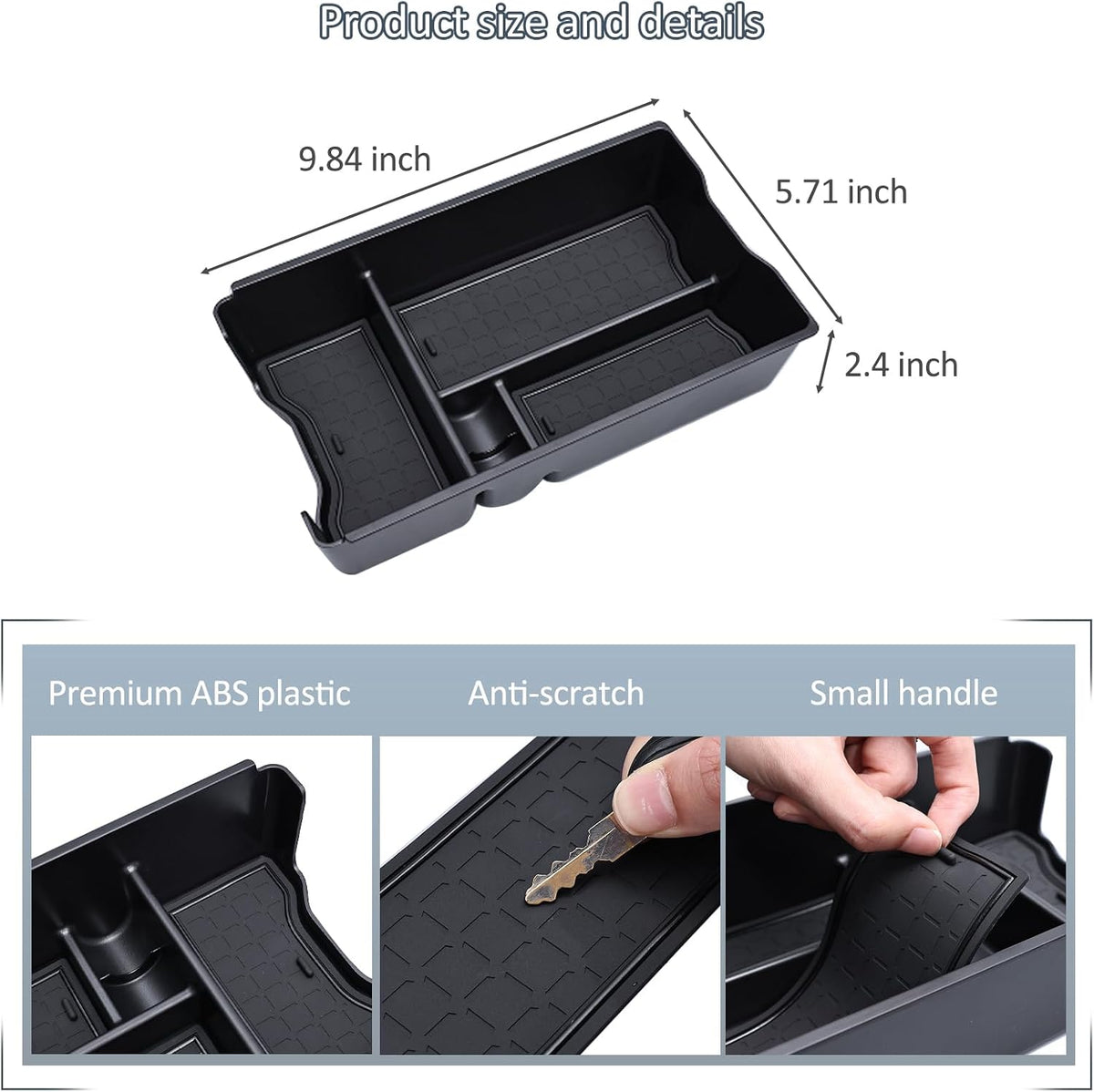 Center Console Organizer for Toyota RAV4 2026 Accessories Storage Tray