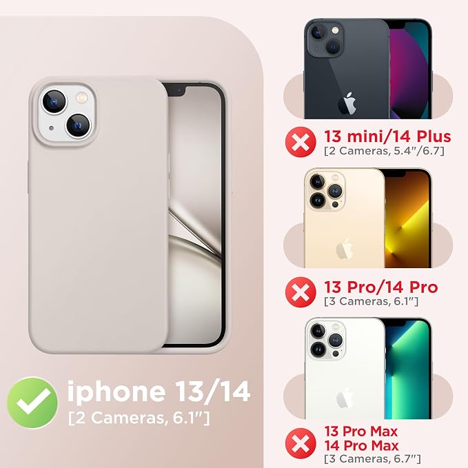 GolbinBox Magnetic for iPhone 13 Case & iPhone 14 Case, Compatible
