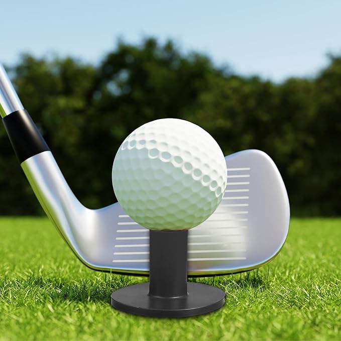PATIKIL Rubber Golf Tees, Tall Practice Training Driving Range Tee Stable Ball Holder