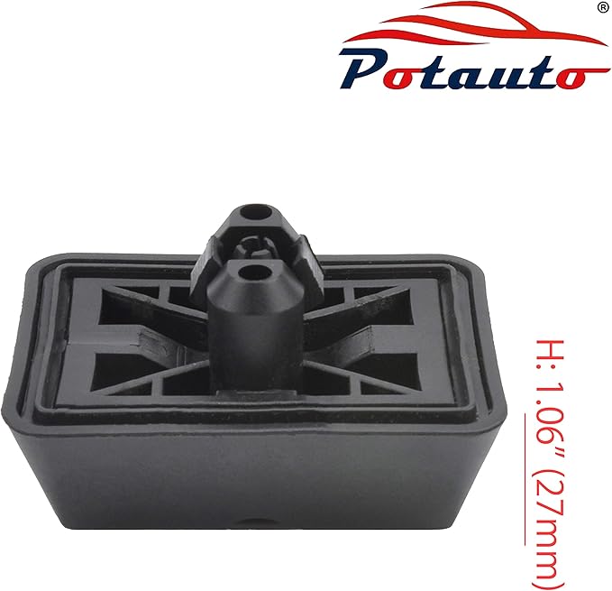 Potauto Upgraded 51718268885/51718233281 Car Jack Lift Pad Puck Support Compatible with BMW 323i 325i 328Ci 330i 645Ci 650i 745i 750i 760i M3 M6 X3 Z8 E46 E63 E64 E65 E66 E52 3 6 7 X3 Z4 Series