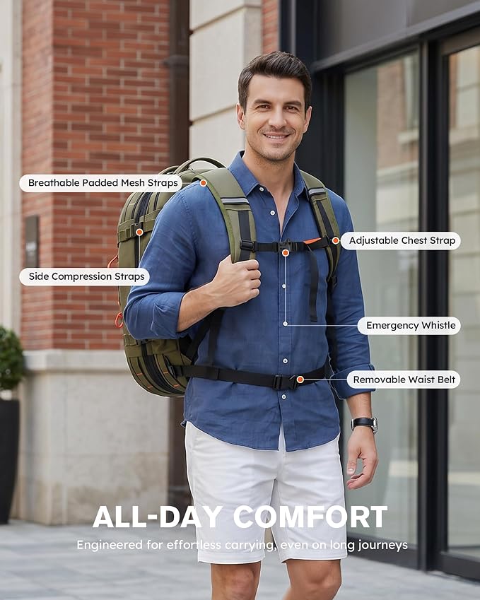 Tolaccea Travel Laptop Backpack
