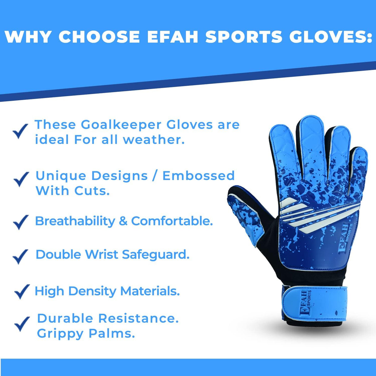 Skiennix Soccer Goalkeeper Gloves - Strong Grip for Kids & Youth | Perfect for Football Matches