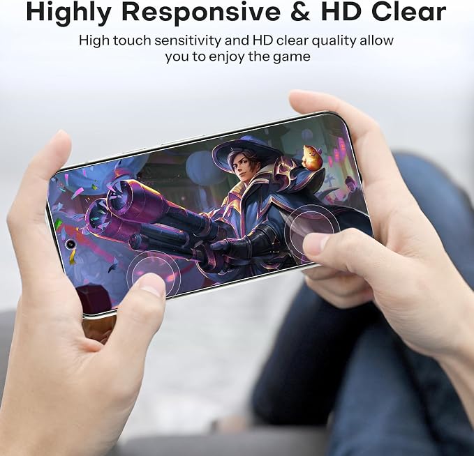 OMOTON 3 Pack Screen Protector for Google Pixel 10a +2 Pack Camera Lens