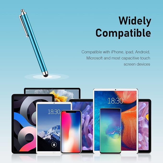 Stylus Pens for Touch Screens, Abiarst High Precision Universal Stylus for iPad