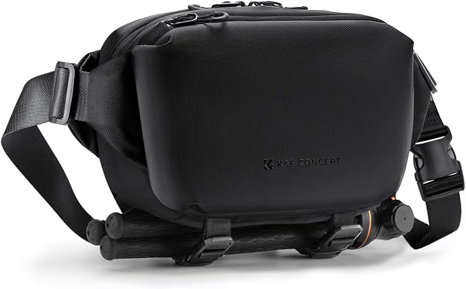 K&F CONCEPT Camera Sling Bag Crossbody Bag Waterproof Camera Shoulder Backpack