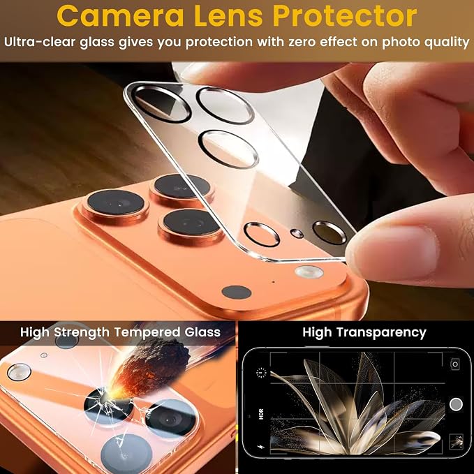 Romkasi 3 Pack Privacy Screen Protector