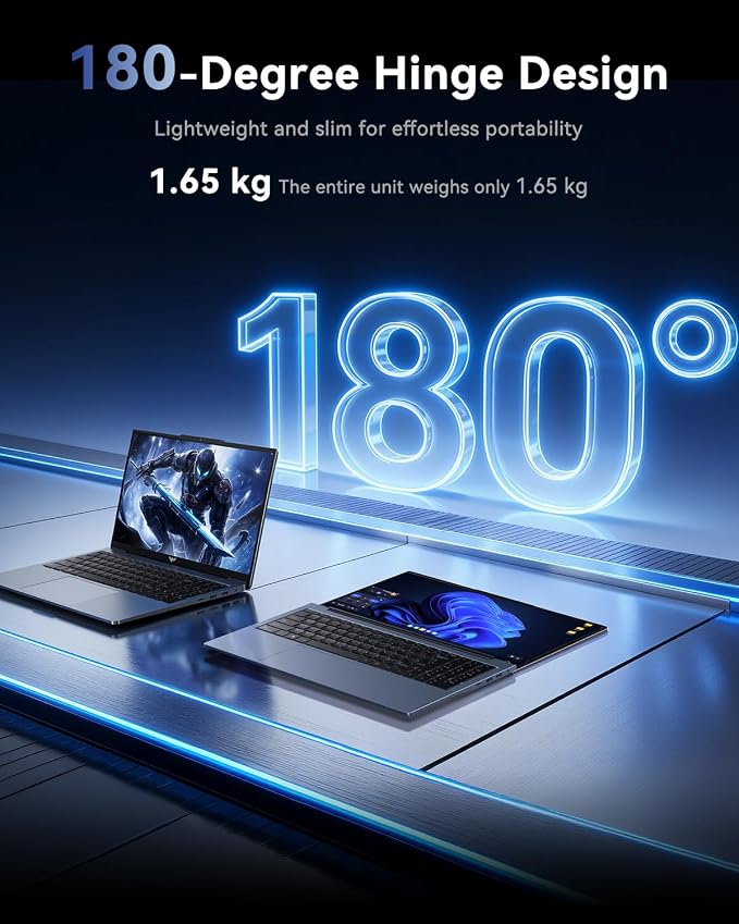Laptop with Windows11,24GB DDR5 512GB SSD,Intel i5 Processor (Up to 4.5GHZ) | 15.6 inch Laptop Computer,12C/16T,WiFi 6, Webcam,Intel Iris Xe Graphics,High Performance Laptops for Student,Business