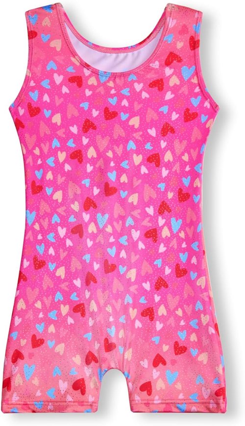 MYQFF Gymnastics Leotards - Sparkling Unicorn & Mermaid Designs for Toddler Girls | Dance & Tumbling Unitard