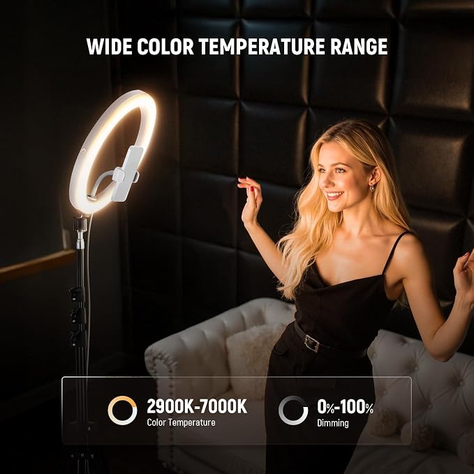 NEEWER RH12B Pro 12" 30W High Power LED Ring Light