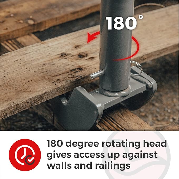 The Original Deck Wrecker Deck Board Removal Tool. Heavy-Duty Professional-Grade Pry Bar Engineered for Power & Efficiency. Trusted by Professionals for Their Toughest Jobs
