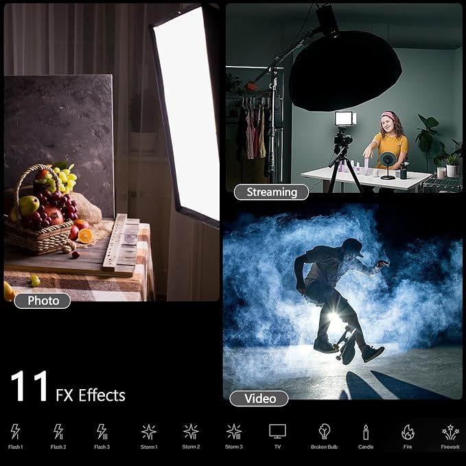 Godox SL60II-Bi LED Video Light Kit, Continuous Lighting