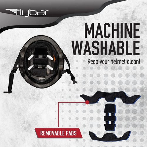 Flybar Bike Helmet - Multi-Sport Dual Certified, Adjustable Dial, Lightweight for Kids & Adults