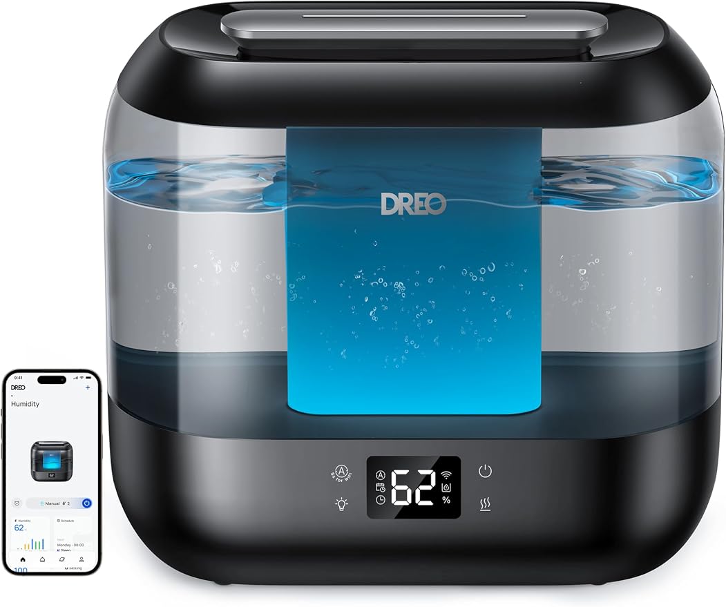 Dreo 4L Smart Humidifiers for Bedroom & Humidifiers for Bedroom